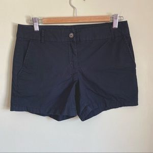 3/$30💚Black basic mini bermuda shorts bottoms size 4 womens